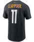 Фото #3 товара Men's Chase Claypool Black Pittsburgh Steelers Name and Number T-shirt
