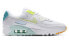 Фото #3 товара Кроссовки мужские Nike Air Max 90 бело-зеленые