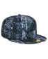 Фото #2 товара Men's Black Detroit Lions Shibori 59fifty Fitted Hat