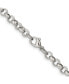 Фото #2 товара Chisel stainless Steel 6mm 36 inch Rolo Chain Necklace