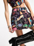 Easy Tiger vegas baby denim skort with star belt co-ord