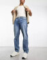 Фото #4 товара ASOS DESIGN straight leg jeans in vintage mid wash