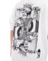 Фото #4 товара ASOS DESIGN unisex oversized license t-shirt with Pusha T graphics in white