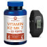 Vitamin K2 MK7 + D3 Forte 100 tbl. + 25 tbl. ZD ARMA + Fitness bracelet with pedometer
