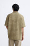 Фото #5 товара Рубашка из рельефной ткани с кружевом кроше ZARA
