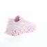 Фото #8 товара Reebok Zig Dynamica 4 Womens Pink Canvas Lace Up Lifestyle Sneakers Shoes