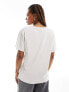 Фото #5 товара BOSS bold logo t-shirt in off white