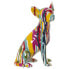 Decorative Figure Alexandra House Living Multicolour Plastic Dog Paint 14 x 19 x 28 cm