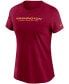 Фото #2 товара Women's Burgundy Washington Football Team Logo Essential T-shirt