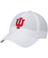 Фото #2 товара Men's White Indiana Hoosiers Primary Logo Staple Adjustable Hat