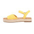 Фото #3 товара TOMS Abby Platform Espadrille Womens Yellow Casual Sandals 10020816T-700
