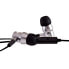 Фото #5 товара V7 3.5 mm Noise Isolating Stereo Earbuds with In-line Mic - iPad - iPhone - Mp3 - iPod - iPad - Tablets - Smartphone - Laptop Computer - Chromebook - PC - Aluminum - Headset - In-ear - Calls & Music - Silver - Binaural - Play/Pause