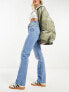 Фото #10 товара ASOS DESIGN easy straight jeans in mid blue