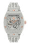 Фото #1 товара Philipp Plein Automatik Herrenuhr The $keleton Ecoceramic Ice