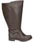 Фото #2 товара Women's Bay Plus Plus Athletic Shafted Extra Wide Calf Tall Boots