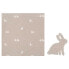 BIMBIDREAMS Bunny Jersey Bamboo Muslin 115x115 Cm + Doudou 38x38 Cm