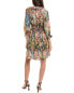M Missoni Printed Silk-Blend Mini Dress Women's