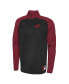 ფოტო #3 პროდუქტის Men's Black Arizona Cardinals Combine Authentic O-Line Raglan Half-Zip Jacket