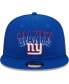 ფოტო #3 პროდუქტის Men's Royal New York Giants Grade Trucker 9FIFTY Snapback Hat