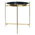 Side table DKD Home Decor Golden Metal Navy Blue (40 x 40 x 50 cm)