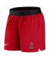 Фото #3 товара Women's Red Los Angeles Angels Authentic Collection Team Performance Shorts