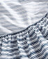 Фото #4 товара Постельное белье Nautica набор простыней Coleridge Stripe из хлопкового перкаля, 4 предмета, размер Queen