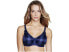 Dominique 269300 Women's Seamless Underwire Minimizer Bra Navy Size 36D