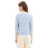 TOM TAILOR Striped Jacquard sweatshirt