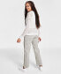 ფოტო #6 პროდუქტის Juniors' Wide-Leg Comfort Fit Cargo Utility Pants