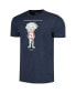 ფოტო #3 პროდუქტის Men's and Women's Heather Navy Major League Jobu T-shirt