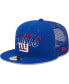 ფოტო #2 პროდუქტის Men's Royal New York Giants Grade Trucker 9FIFTY Snapback Hat