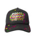 ფოტო #1 პროდუქტის Cross Colors Since 1989 Airbrushed Trucker Hat with paint splatter.