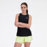 NEW BALANCE Jacquard Slim sleeveless T-shirt Черный, L - фото #4