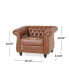 Фото #4 товара Silverdale Traditional Chesterfield Club Chair