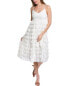 Фото #1 товара Trina Turk Carolina Midi Dress Women's White 2