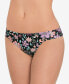 Фото #3 товара Juniors' Floral-Print Hipster Swimsuit Bottoms, Created for Macy's