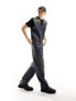 Фото #5 товара Weekday Galaxy co-ord loose fit straight leg jeans in blue wash