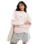 Levi's sweatshirt with retro chest logo in baby pink