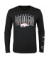 ფოტო #3 პროდუქტის Big Boys Cardinal, Black Arkansas Razorbacks Fan Wave T-shirt Combo Pack