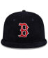 Фото #3 товара Men's Navy Boston Red Sox Throwback Corduroy 59FIFTY Fitted Hat