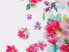 Фото #11 товара Комплект постельного белья Beliani Bettwäsche LARYNHILL 3-шт. благодаря благородному цветочному орнаменту в белом и розовом цветах.