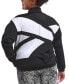 ფოტო #2 პროდუქტის Plus Size Tricot Zip-Front Long-Sleeve Jacket