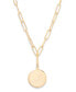 ფოტო #5 პროდუქტის Isla Initial Elongated Link Locket Necklace