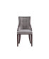 Фото #6 товара Fifth Avenue 2-Piece Beech Wood Faux Leather Upholstered Dining Chair Set