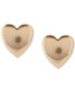 ფოტო #1 პროდუქტის Puffy Heart Statement Button Earrings