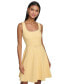 ფოტო #3 პროდუქტის Women's Jacquard A-Line Dress