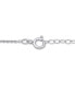 ფოტო #5 პროდუქტის Diamond Belle Rose Heart Pendant Necklace (1/10 ct. t.w.) in Sterling Silver & 14k Rose Gold, 16" + 2" extender