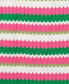 ფოტო #6 პროდუქტის Little Girls Striped Crochet Dress
