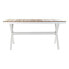 Dining Table DKD Home Decor Resin Aluminium 160 x 90 x 75 cm