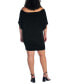 Plus Size Bodycon Mini Dress 3X - фото #4